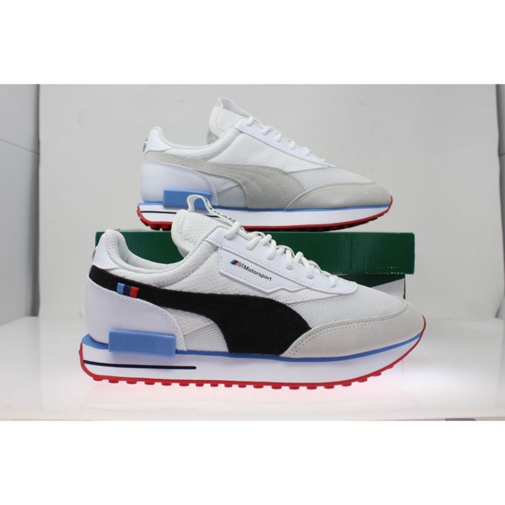 Puma BMW MMS Future Rider White/Black 306640-02 Men's